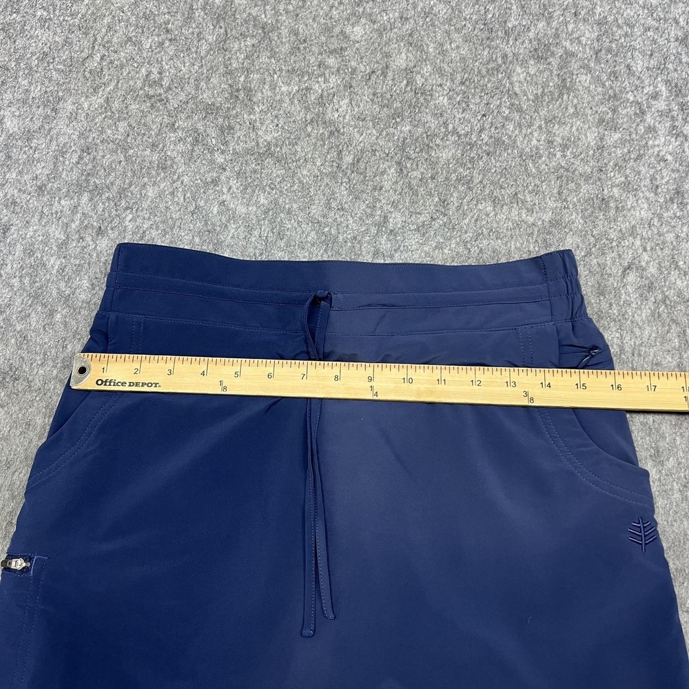 Coolibar Skort Womens XS Blue UPF 50+ Built In Shorts Pockets Stretch Athletic - Picture 13 of 14